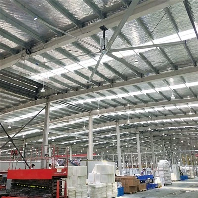 HVLS Ekstra veliki industrijski stropni ventilatori