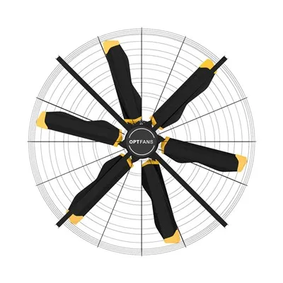 OPTFANS Veliki zidni ventilatori Veliki zidni ventilatori